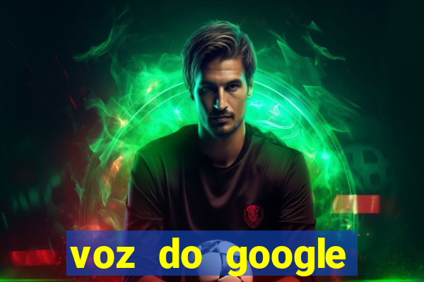 voz do google tradutor homem